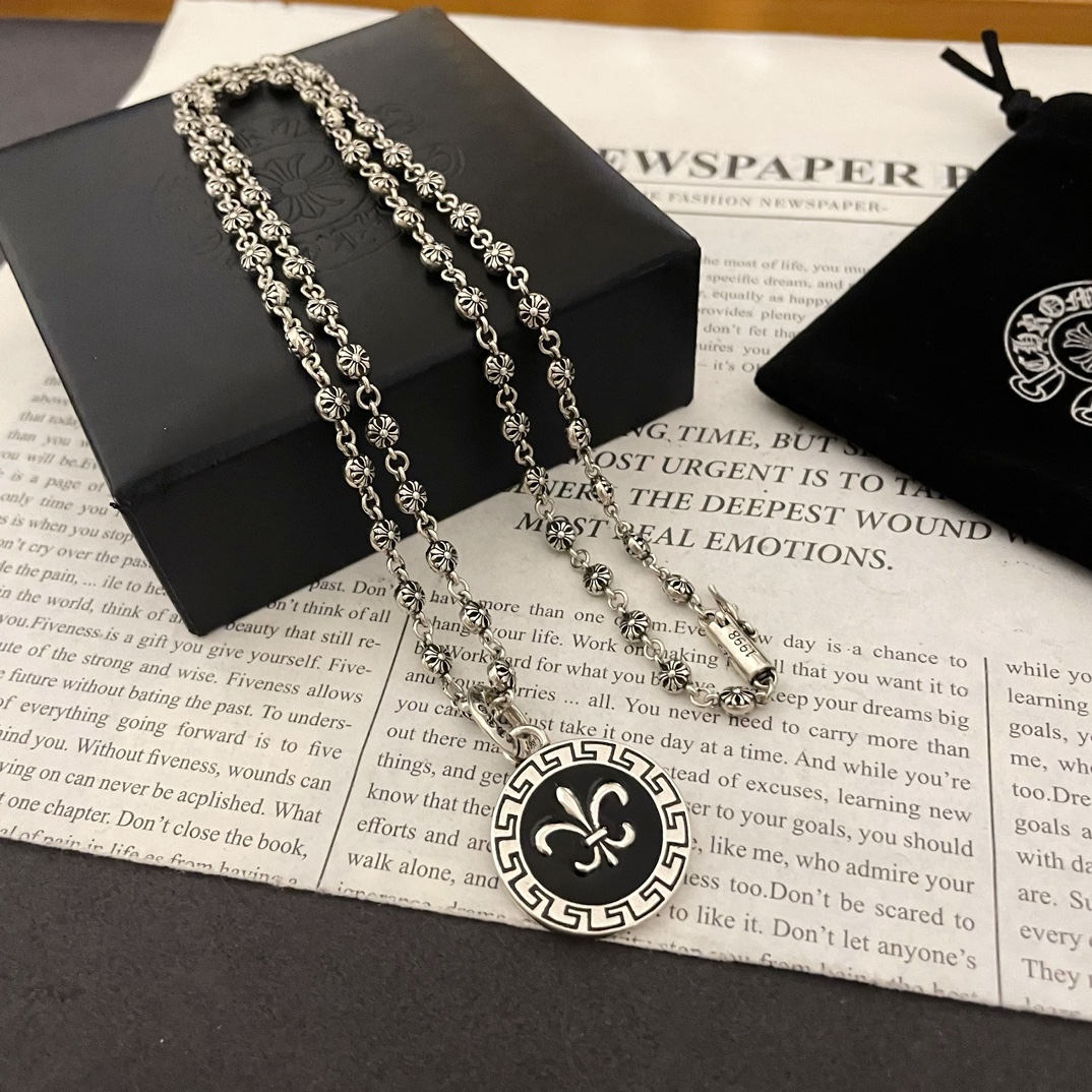 【Chrome Hearts】ネックレス、新しいネックレス万能シンプルファッションオーナメント-BRAND OFF