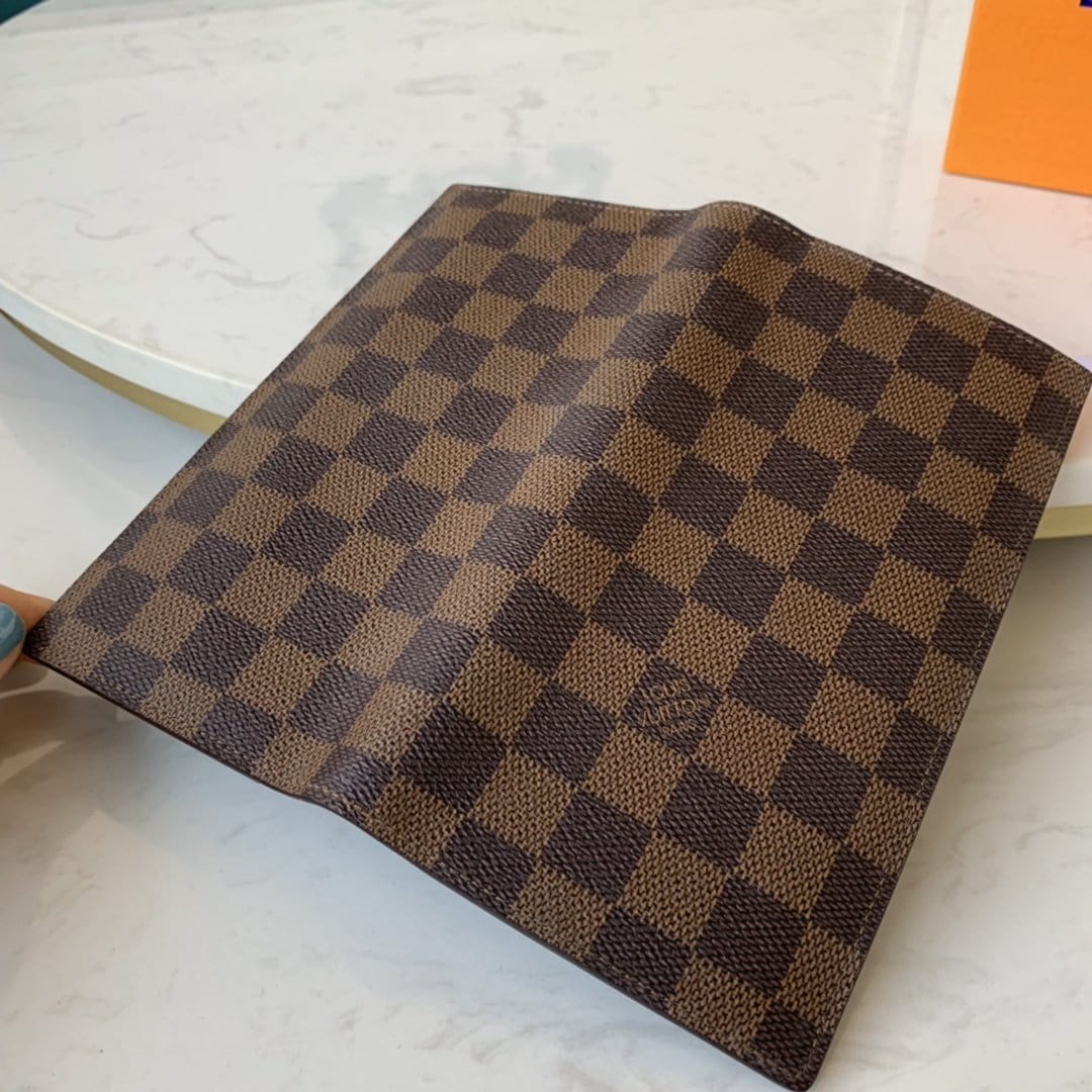 Louis Vuittonルイヴィトン ダミエ ポルトフォイユ ブラザ 長財布N60017-BRAND OFF