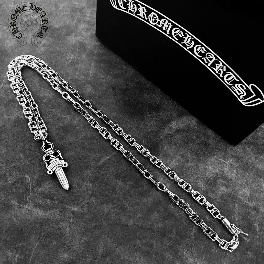 【CHROME HEARTS】ネックレス、新しいネックレス万能シンプルファッションオーナメント-BRAND OFF