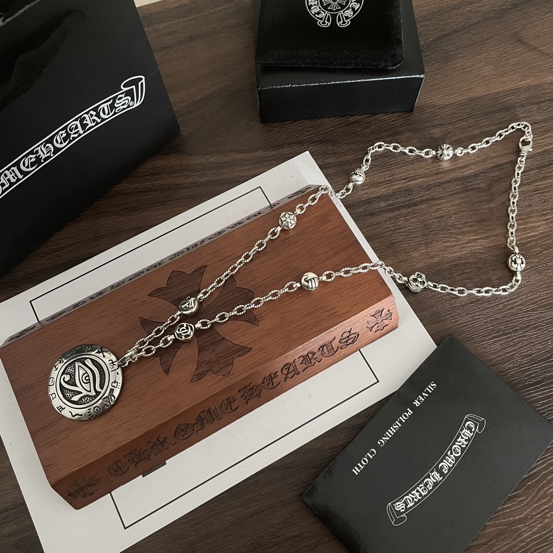 【Chrome Hearts】ネックレス、新しいネックレス万能シンプルファッションオーナメント-BRAND OFF