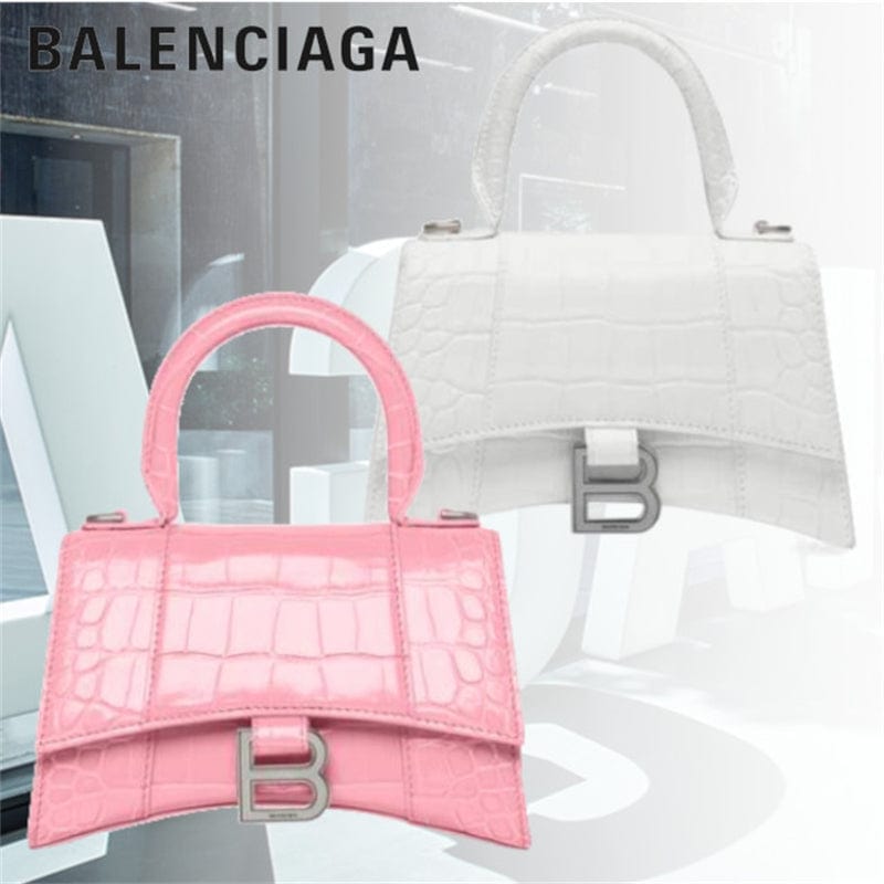 Balenciaga HOURGLASS XS チェーンハンドバッグ2色-BRAND OFF