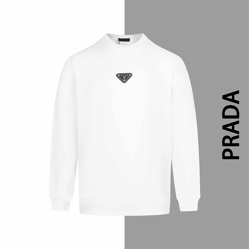 【Prada旗艦店】( プラダ ) トレーナー 長袖 男女兼用、ご好評に付き再入荷！-BRAND OFF