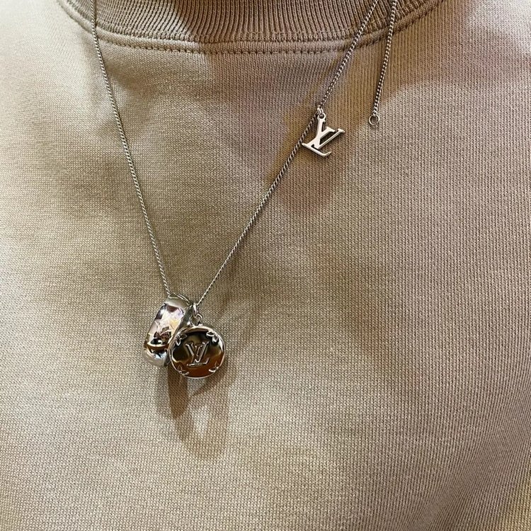 LOUIS VUITTONルイヴィトン リングネックレス モノグラム-BRAND OFF