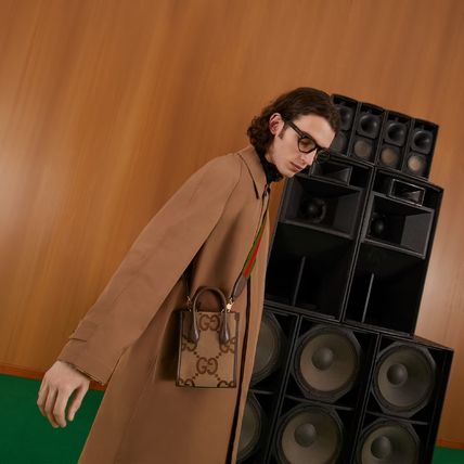 GUCCI ジャンボGG ミニ トートバッグ-BRAND OFF