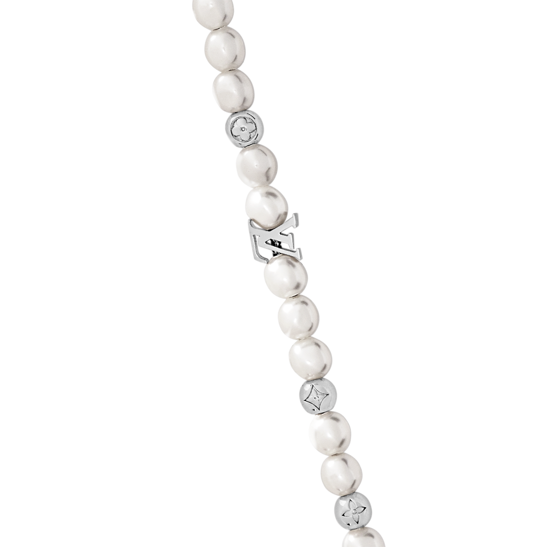 Louis Vuitton（ルイヴィトン）MONOGRAM PEARLS ネックレス M01157-BRAND OFF