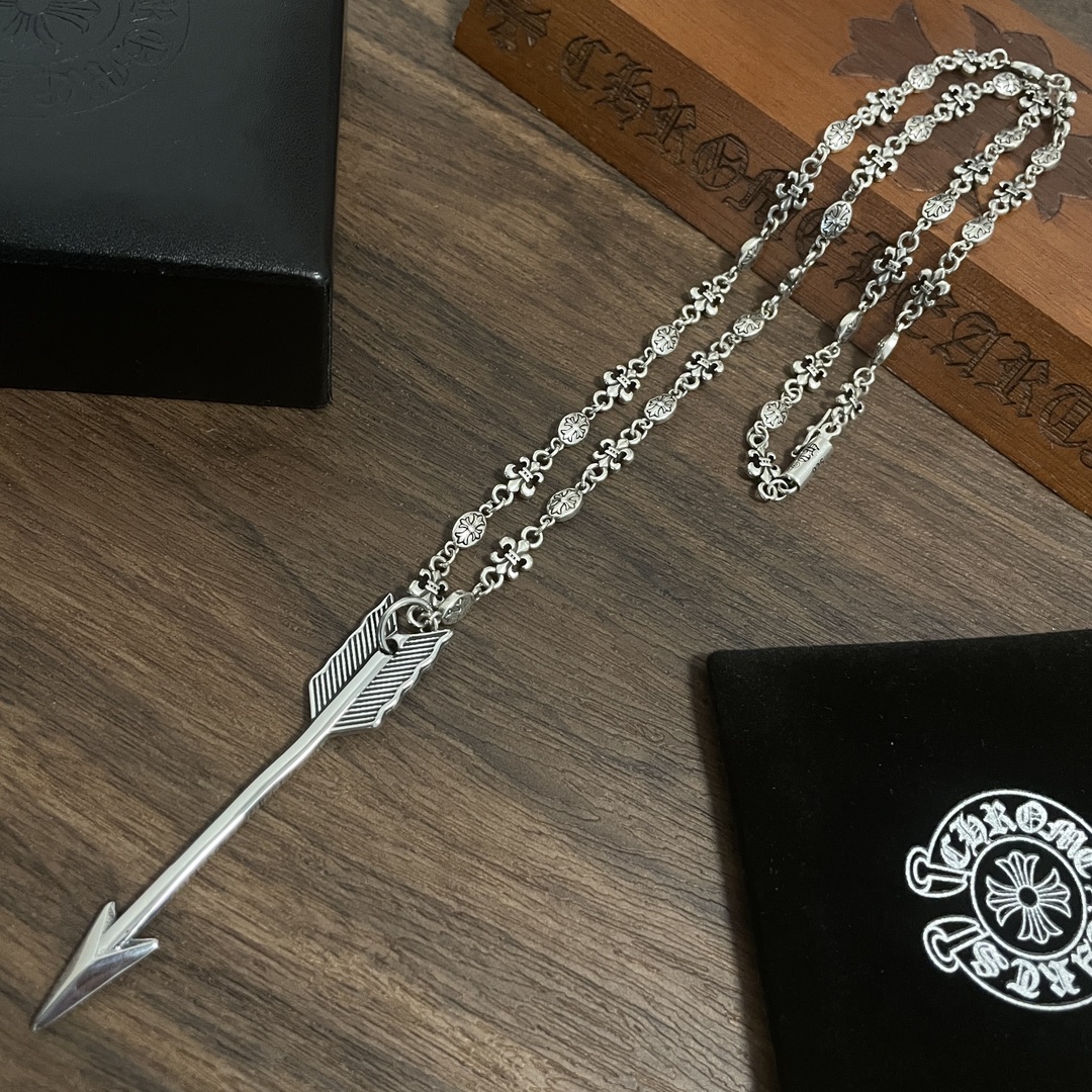 【Chrome Hearts】ネックレス、新しいネックレス万能シンプルファッションオーナメント-BRAND OFF