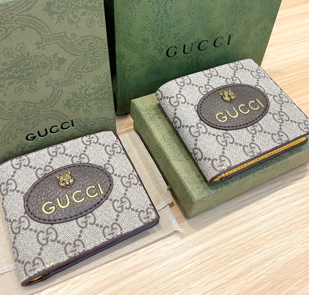 GUCCI(グッチ) ネオ ヴィンテージ GGスプリーム ウォレット-BRAND OFF