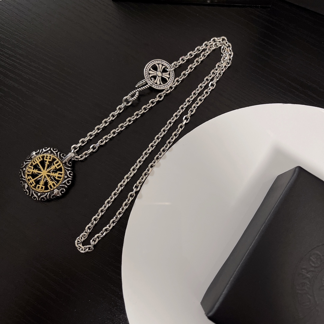 【CHROME HEARTS】ネックレス、新しいネックレス万能シンプルファッションオーナメント-BRAND OFF