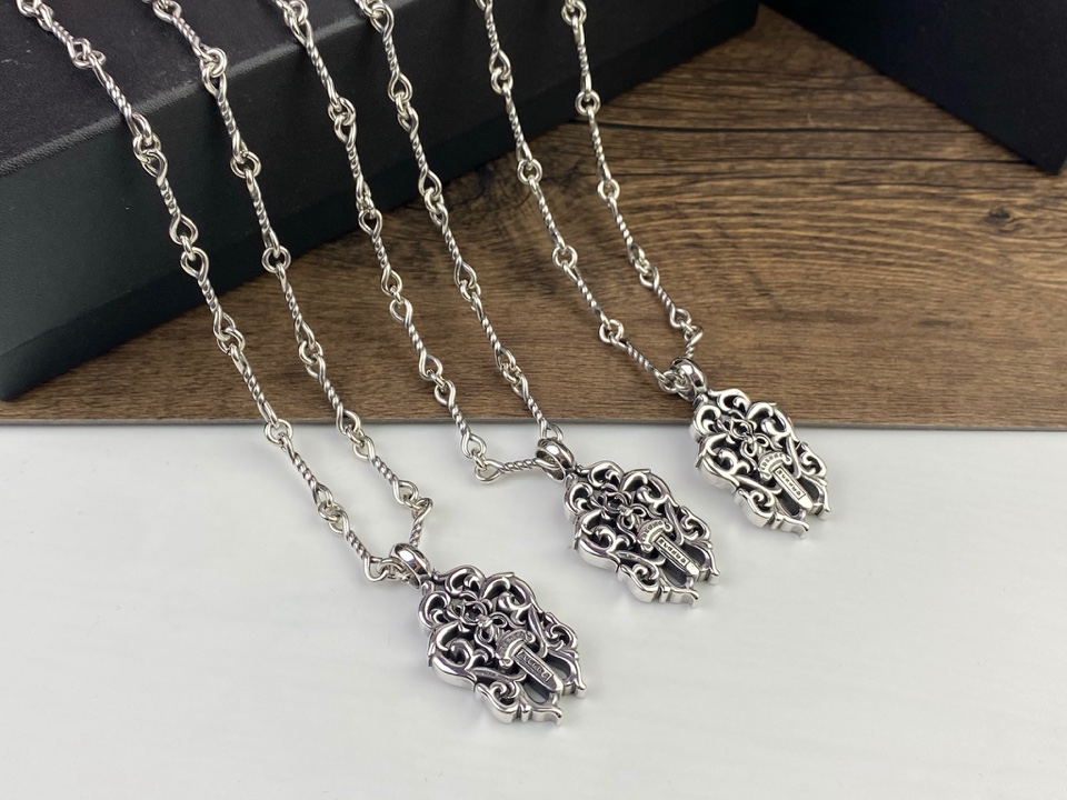 【CHROME HEARTS】ネックレス、新しいネックレス万能シンプルファッションオーナメント-BRAND OFF