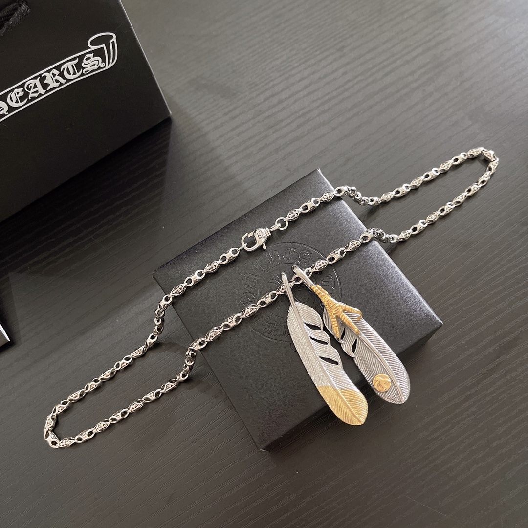 【CHROME HEARTS】ネックレス、新しいネックレス万能シンプルファッションオーナメント-BRAND OFF