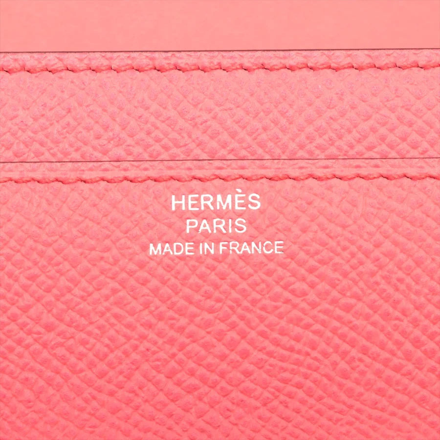 HERMES エルメス コンスタンスロング トゥーゴー ヴォーエプソン ブーゲンビリア シルバー金具-BRAND OFF