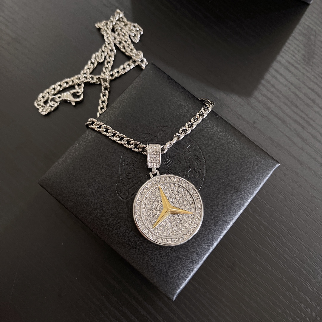 【CHROME HEARTS】ネックレス、新しいネックレス万能シンプルファッションオーナメント-BRAND OFF