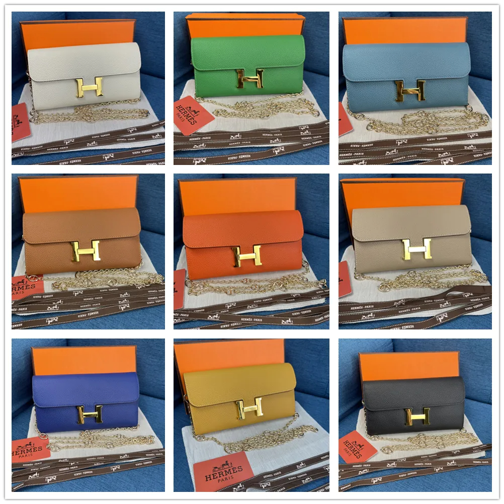 HERMÈS ショルダー & 長財布 11カラー 22X11CM-BRAND OFF