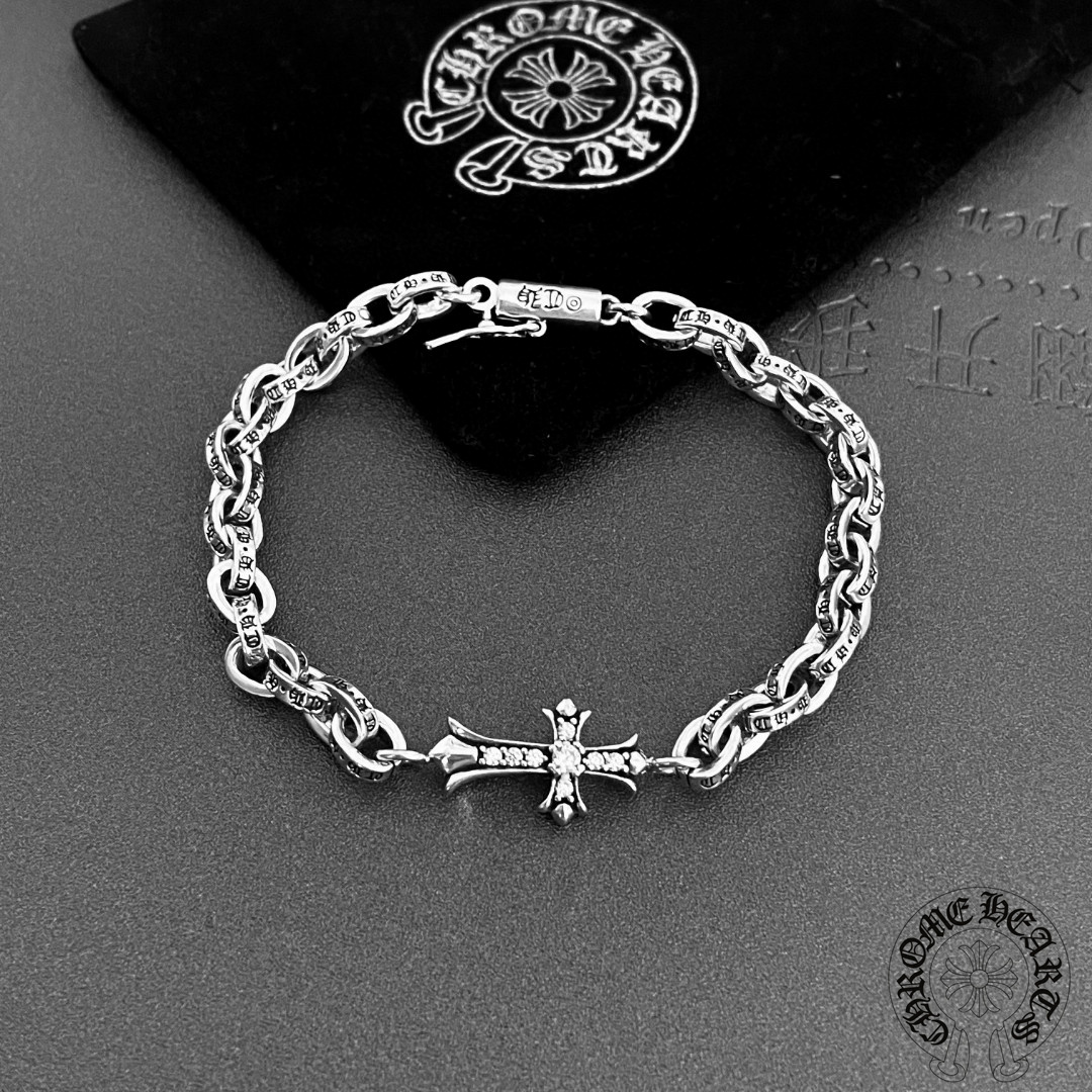 【CHROME HEARTS】ブレスレット、ファッションシンプルなスタイル-BRAND OFF