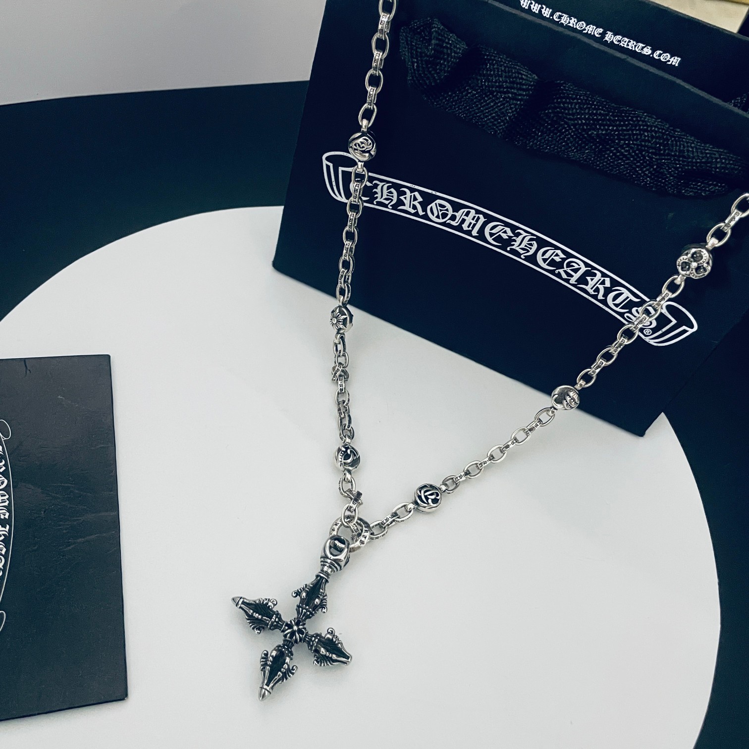 【Chrome Hearts】ネックレス、新しいネックレス万能シンプルファッションオーナメント-BRAND OFF
