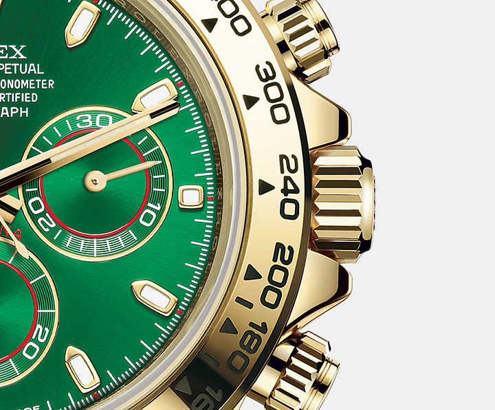 コスモグラフ デイトナ オイスター 40 mm イエローゴールド-BRAND OFF