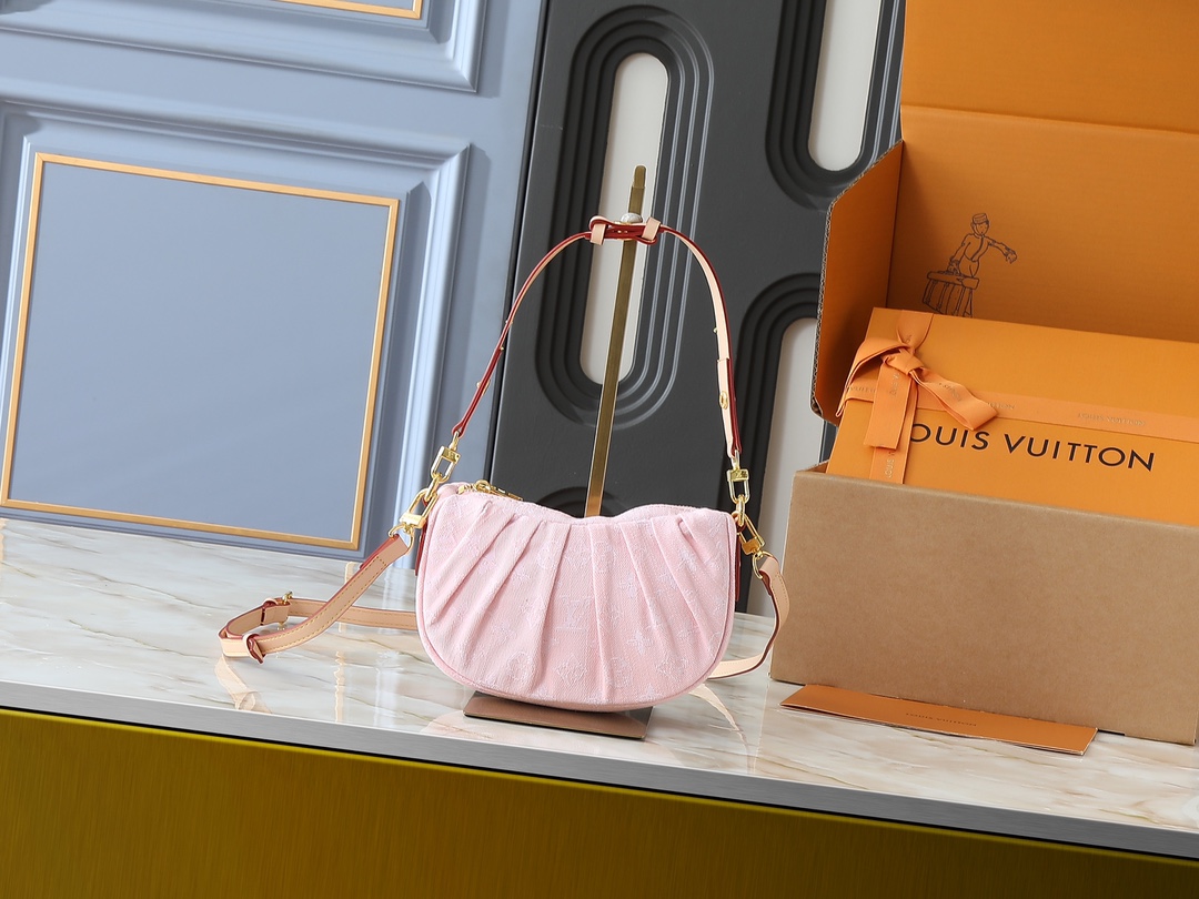 LOUIS VUITTON ルイヴィトン M13571 Pochette Valley デニムバッグ-BRAND OFF