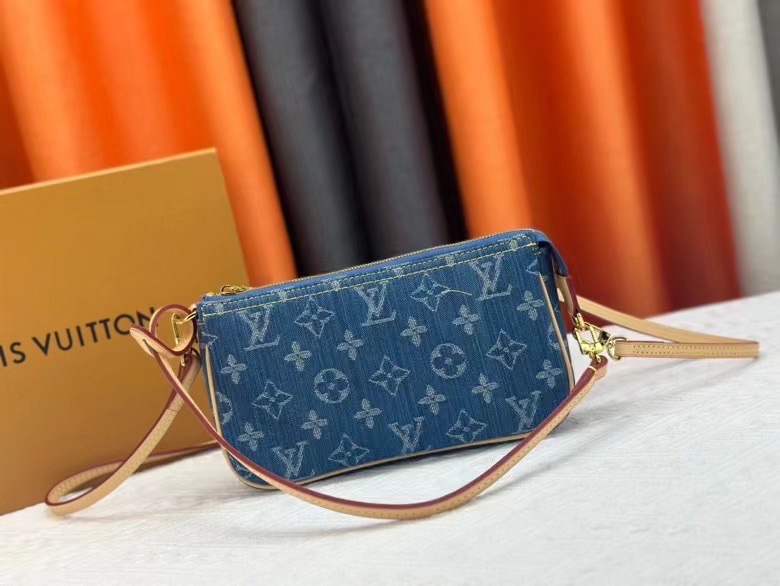 LOUIS VUITTON ルイヴィトン Accessories Mila デニムバッグ M82962-BRAND OFF