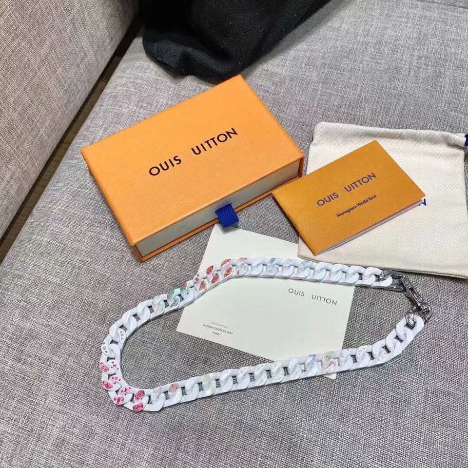 【2026】Louis Vuitton（ルイヴィトン） ブレスレット 21cm ネックレス 50cm-BRAND OFF