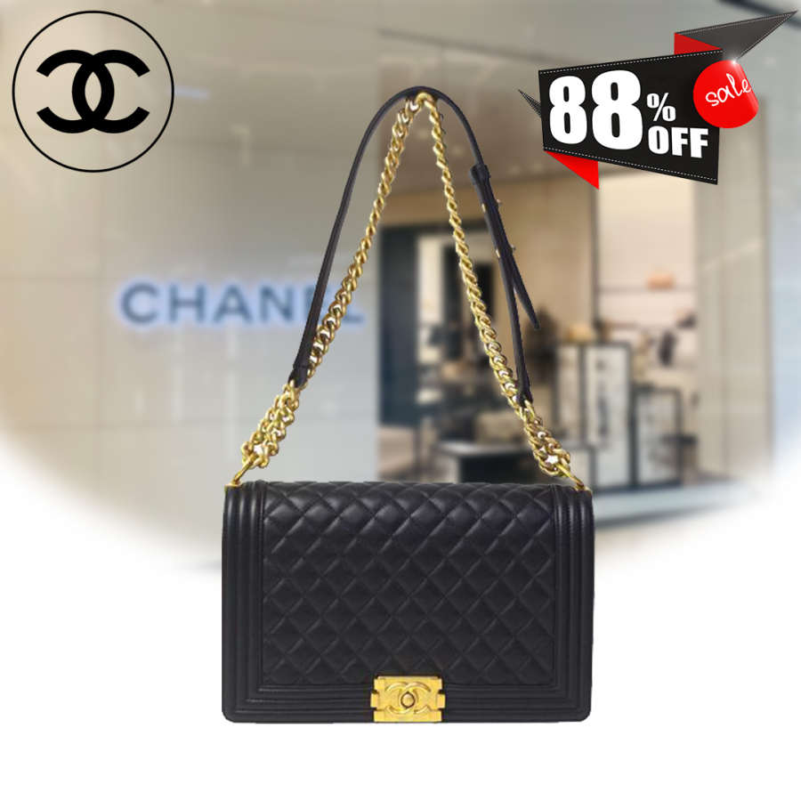【CHANEL】Boy Capelショルダーバッグ-BRAND OFF