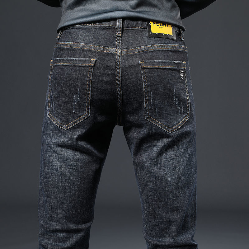 FENDI (フェンディ)公式旗艦店 刺繍ロゴ 、新作ジーンズ-BRAND OFF
