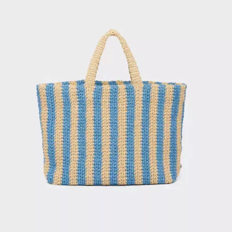 【PRADA】パリ限定！長澤まさみさん着用！夏らしいムードの大人気のラフィアトートバッグ！！-BRAND OFF