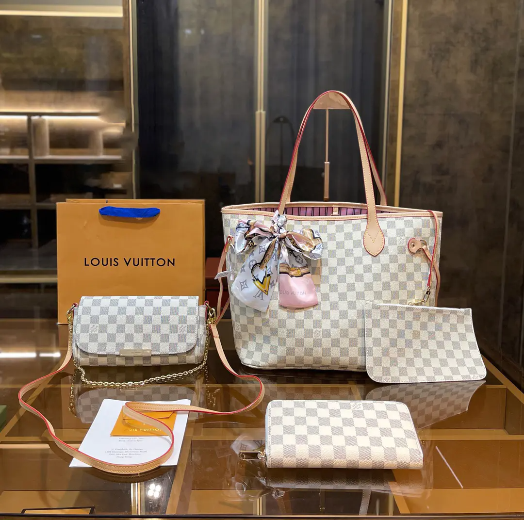 【すぐ届く】ルイヴィトン☆定番人気☆LOUISVUITTON 3点セット お得-BRAND OFF