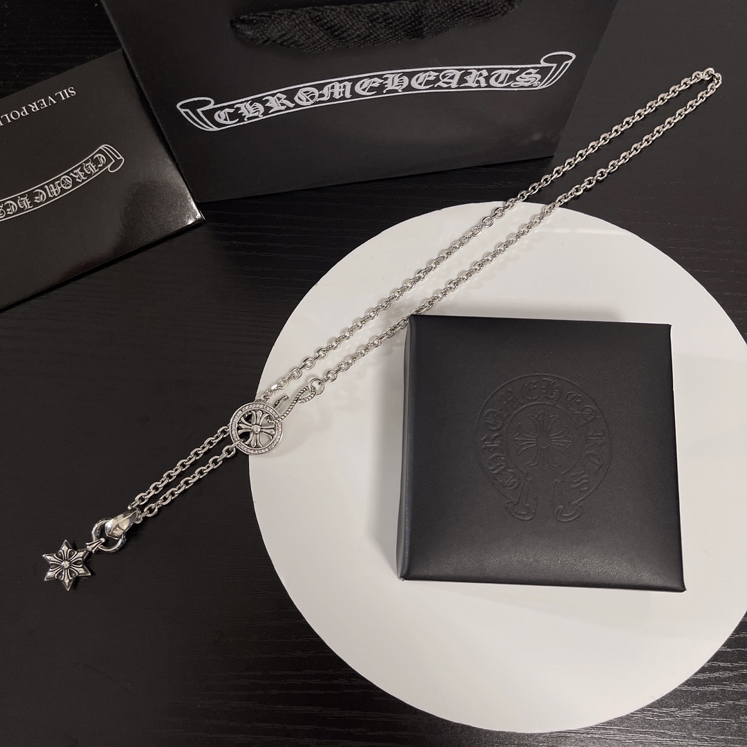 【Chrome Hearts】ネックレス、新しいネックレス万能シンプルファッションオーナメント-BRAND OFF