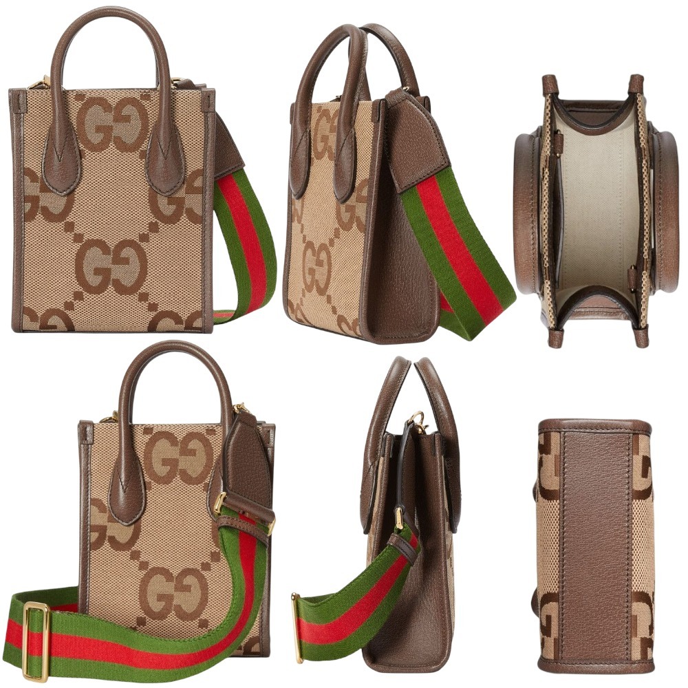 大人気！すぐ届く！【GUCCI】ミニ トートバッグ ユニセックス-BRAND OFF