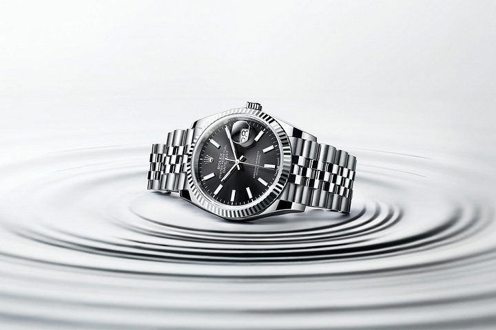 デイトジャスト 36 オイスター 36 mm オイスタースチール＆ホワイトゴールド-BRAND OFF