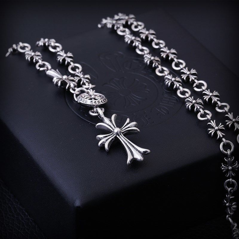 CHROME HEARTS （クロムハーツ） クロス ネックレス 70CM-BRAND OFF
