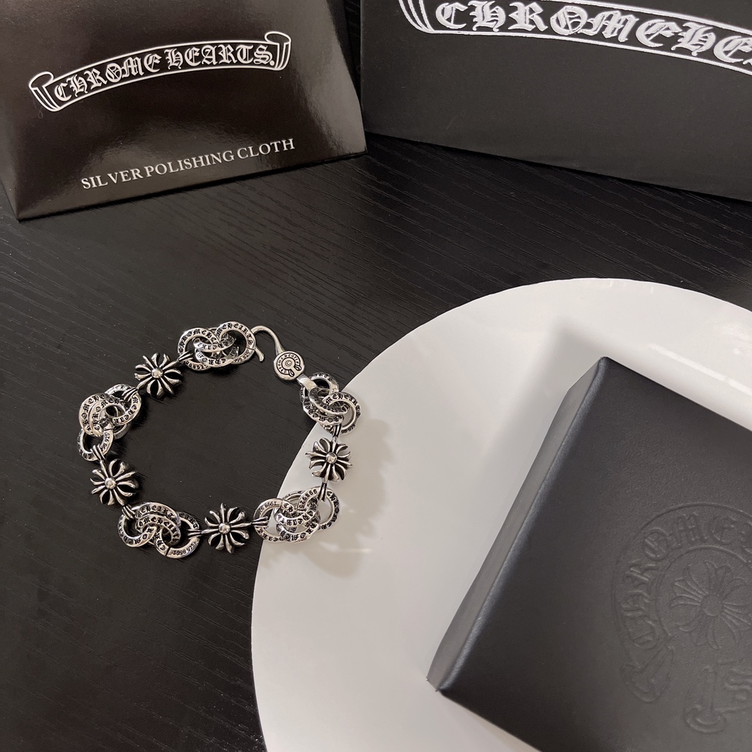 【2026】【2026】【CHROME HEARTS】ブレスレット、ファッションシンプルなスタイル-BRAND OFF