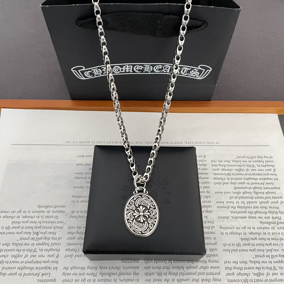 【CHROME HEARTS】ネックレス、新しいネックレス万能シンプルファッションオーナメント-BRAND OFF