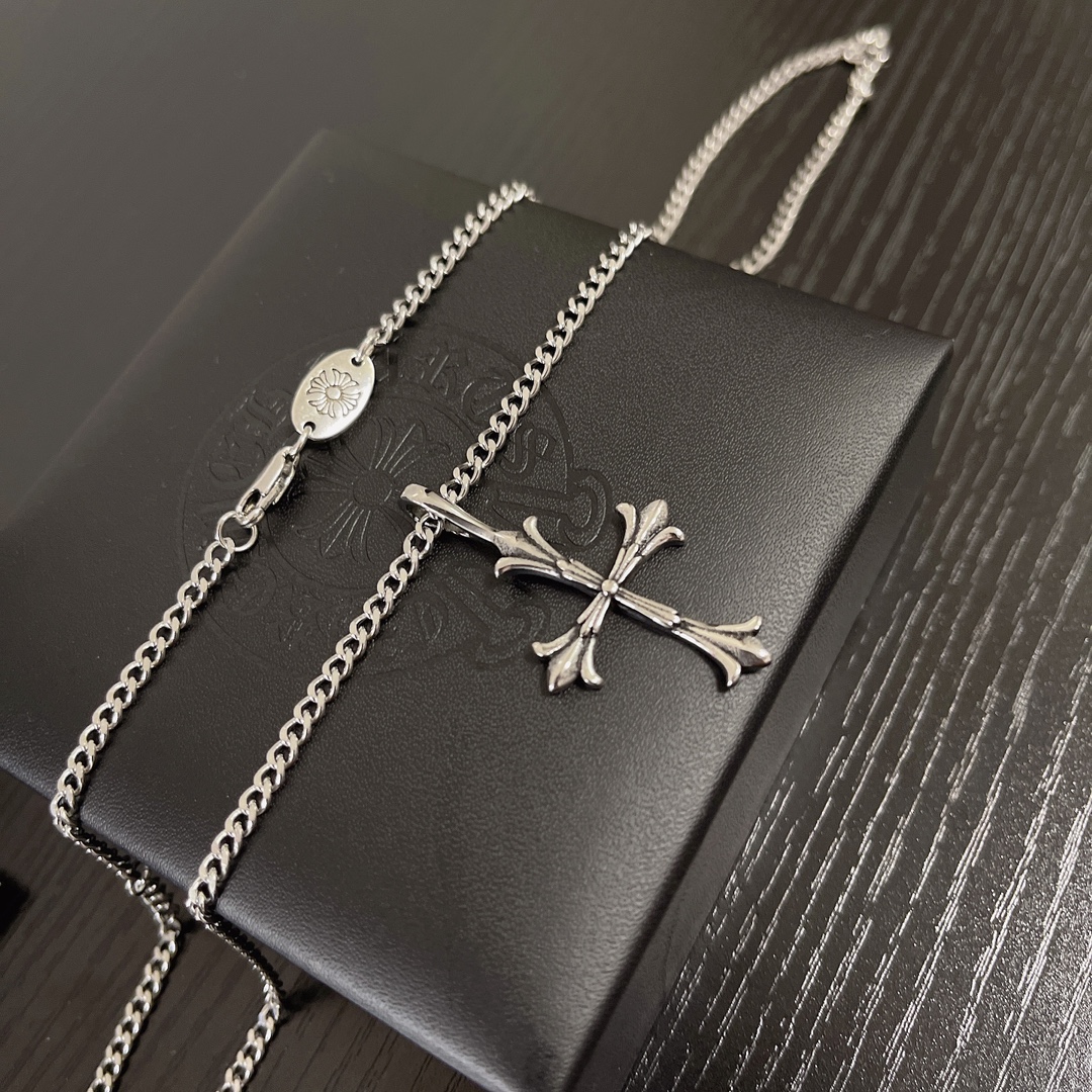 【Chrome Hearts】ネックレス、新しいネックレス万能シンプルファッションオーナメント-BRAND OFF