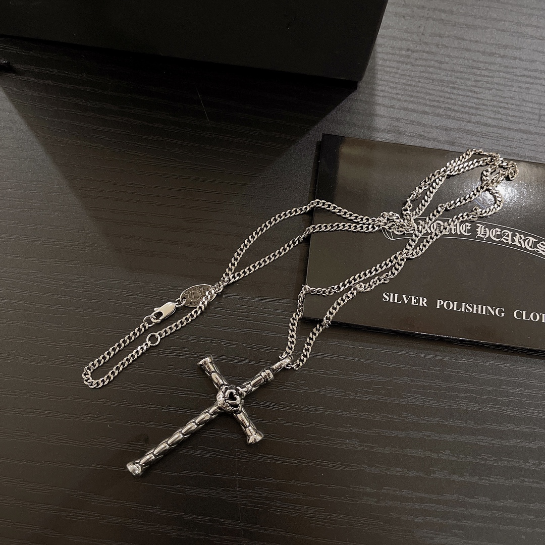 【CHROME HEARTS】ネックレス、新しいネックレス万能シンプルファッションオーナメント-BRAND OFF