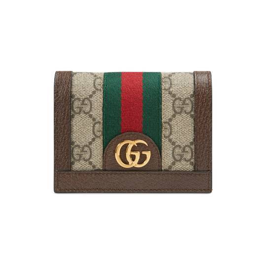 GUCCI(グッチ) オフィディア〕GG カードケース(コイン＆紙幣入れ付き)-BRAND OFF