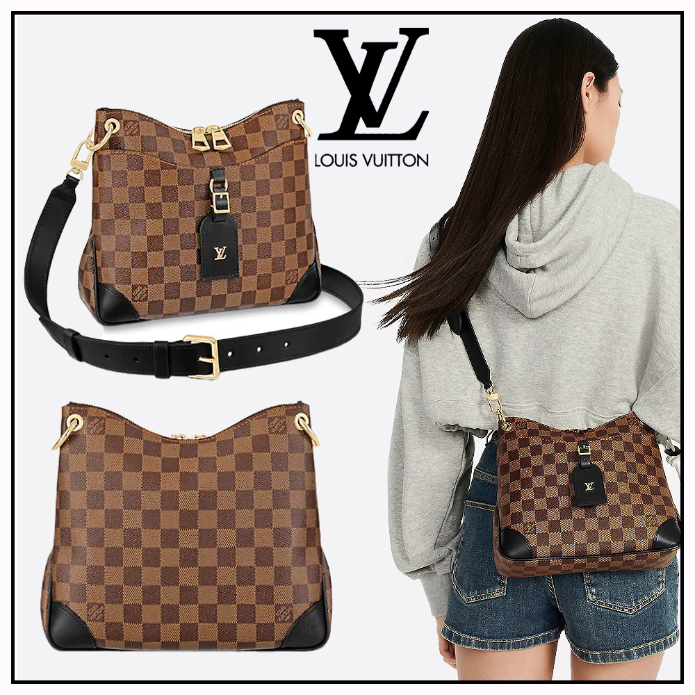 LOUIS VUITTON*ダミエキャンバス オデオンPM ショルダーバッグ-BRAND OFF