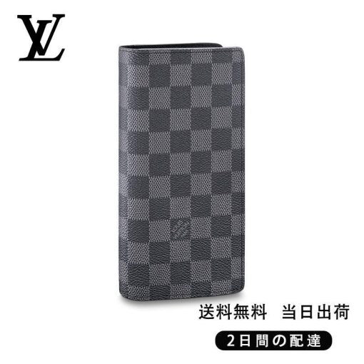 LOUIS VUITTON チェッカー付き折りたたみ式ウォレットREF:N62665-BRAND OFF