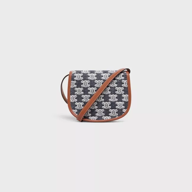 ミニ ブザス / トリオンフの刺繍入りテキスタイル-BRAND OFF