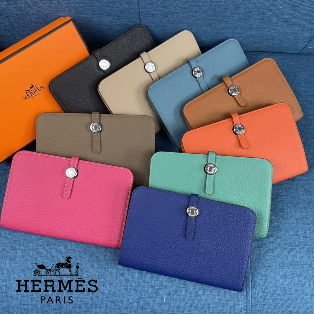 HERMÈS 財布 6カラー 20X12.5CM-BRAND OFF
