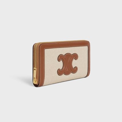 ★国内即発直営★ CELINE トリオンフ ジップウォレット 長財布-BRAND OFF