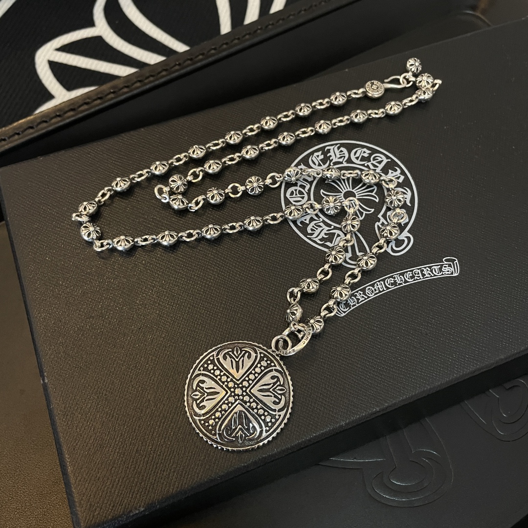 【CHROME HEARTS】ネックレス、新しいネックレス万能シンプルファッションオーナメント-BRAND OFF