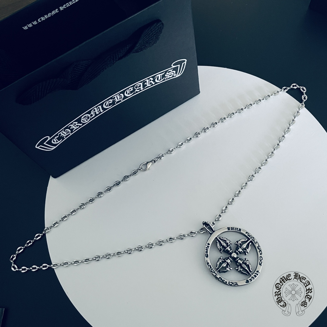 【CHROME HEARTS】ネックレス、新しいネックレス万能シンプルファッションオーナメント-BRAND OFF
