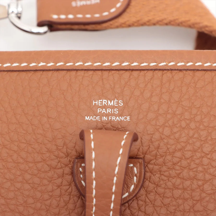 エルメス エブリンTPM トリヨンクレマンス ゴールド シルバー金具-BRAND OFF