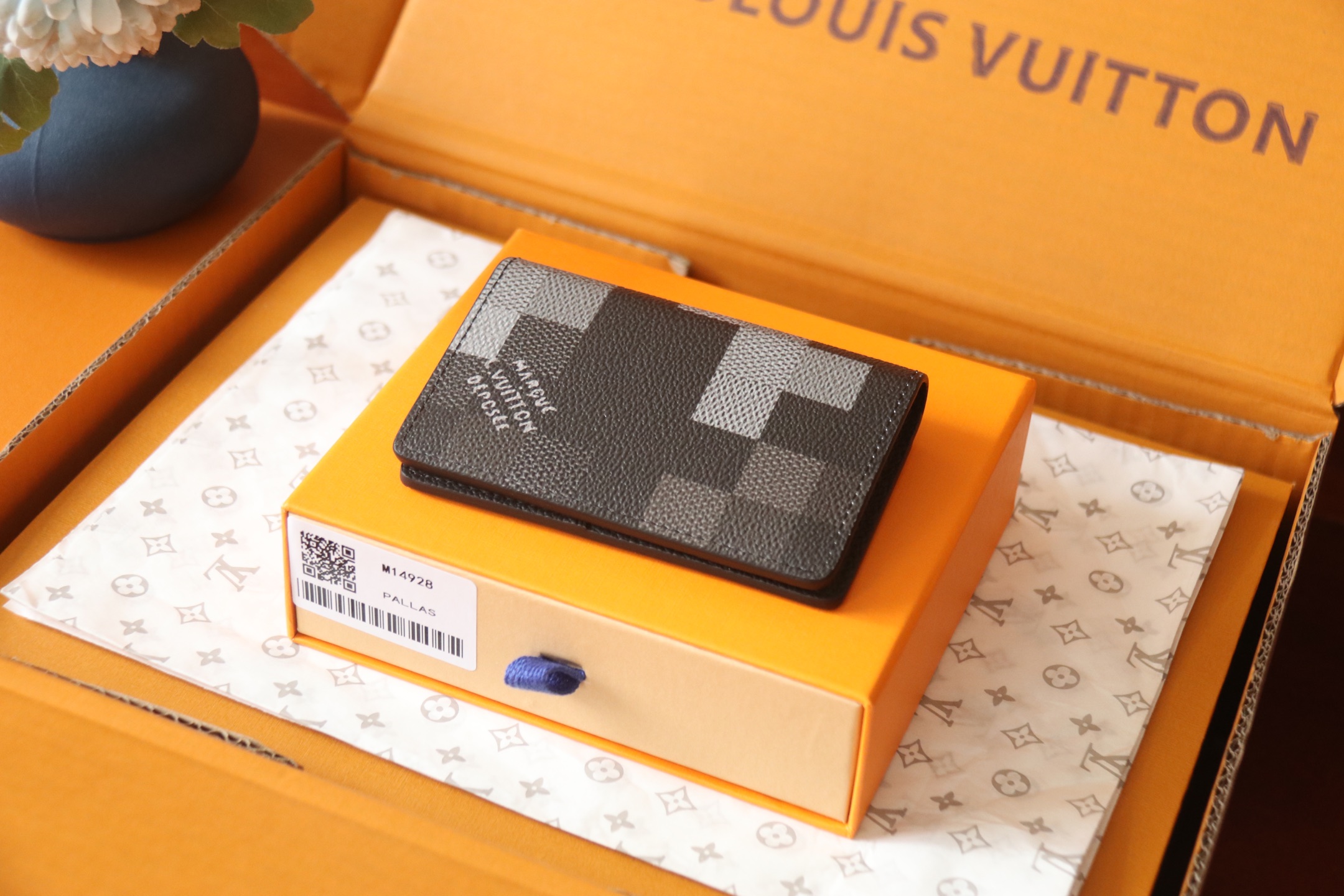 LOUIS VUITTON（ルイヴィトン）Damier Graphite 財布 M14928-BRAND OFF