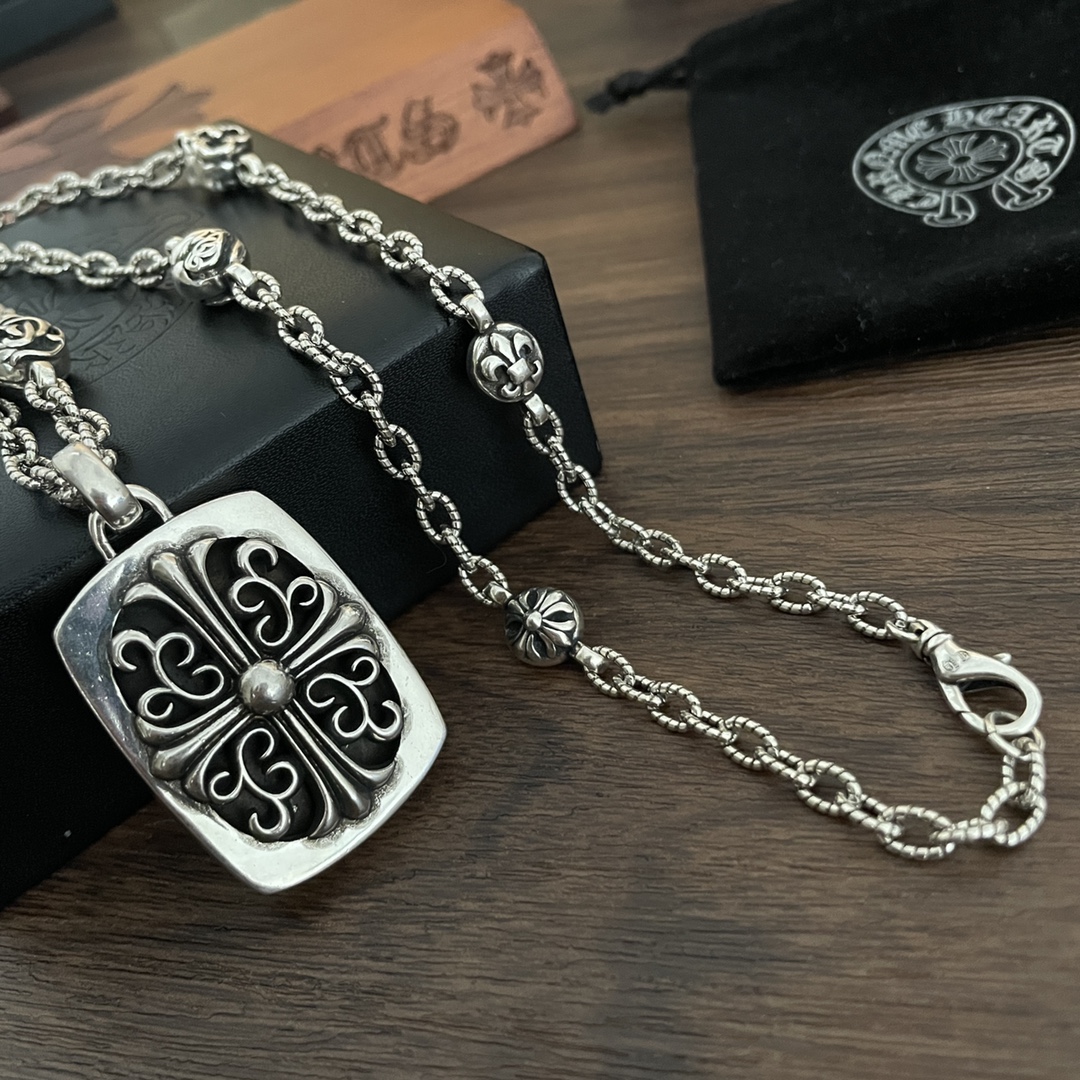 【2026】 【CHROME HEARTS】ネックレス、新しいネックレス万能シンプルファッションオーナメント-BRAND OFF
