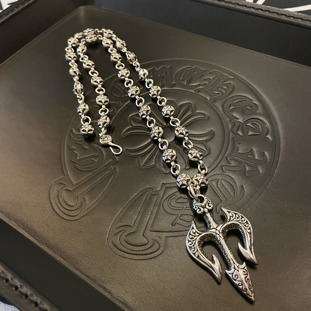 【CHROME HEARTS】ネックレス、新しいネックレス万能シンプルファッションオーナメント-BRAND OFF