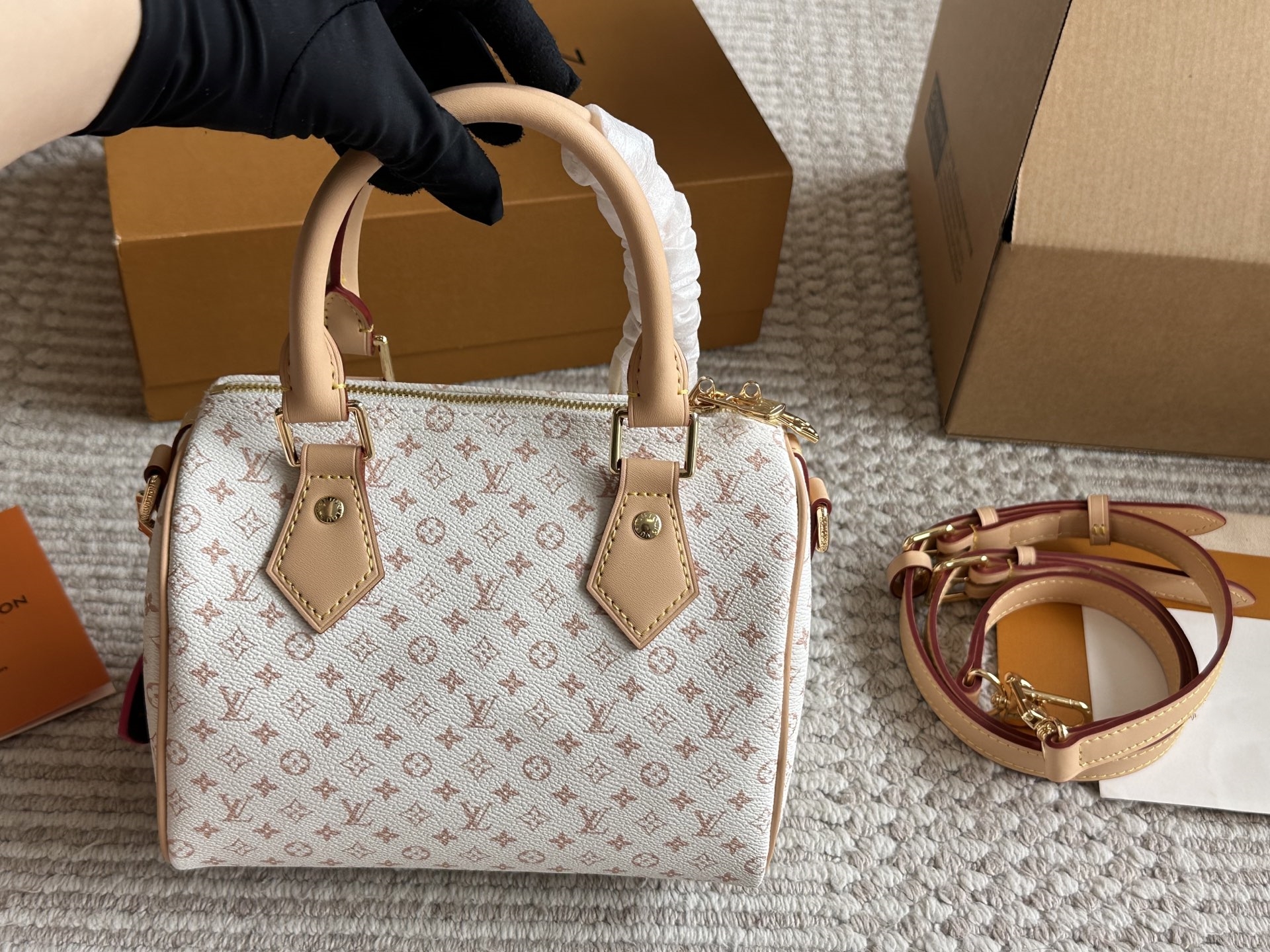 LOUIS VUITTON ルイヴィトン  SPEEDY 20 クロスボディバッグ-BRAND OFF