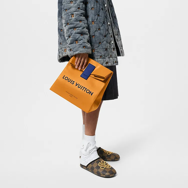 LOUIS VUITTON ルイヴィトン Sandwich 牛革のバッグ M24578-BRAND OFF