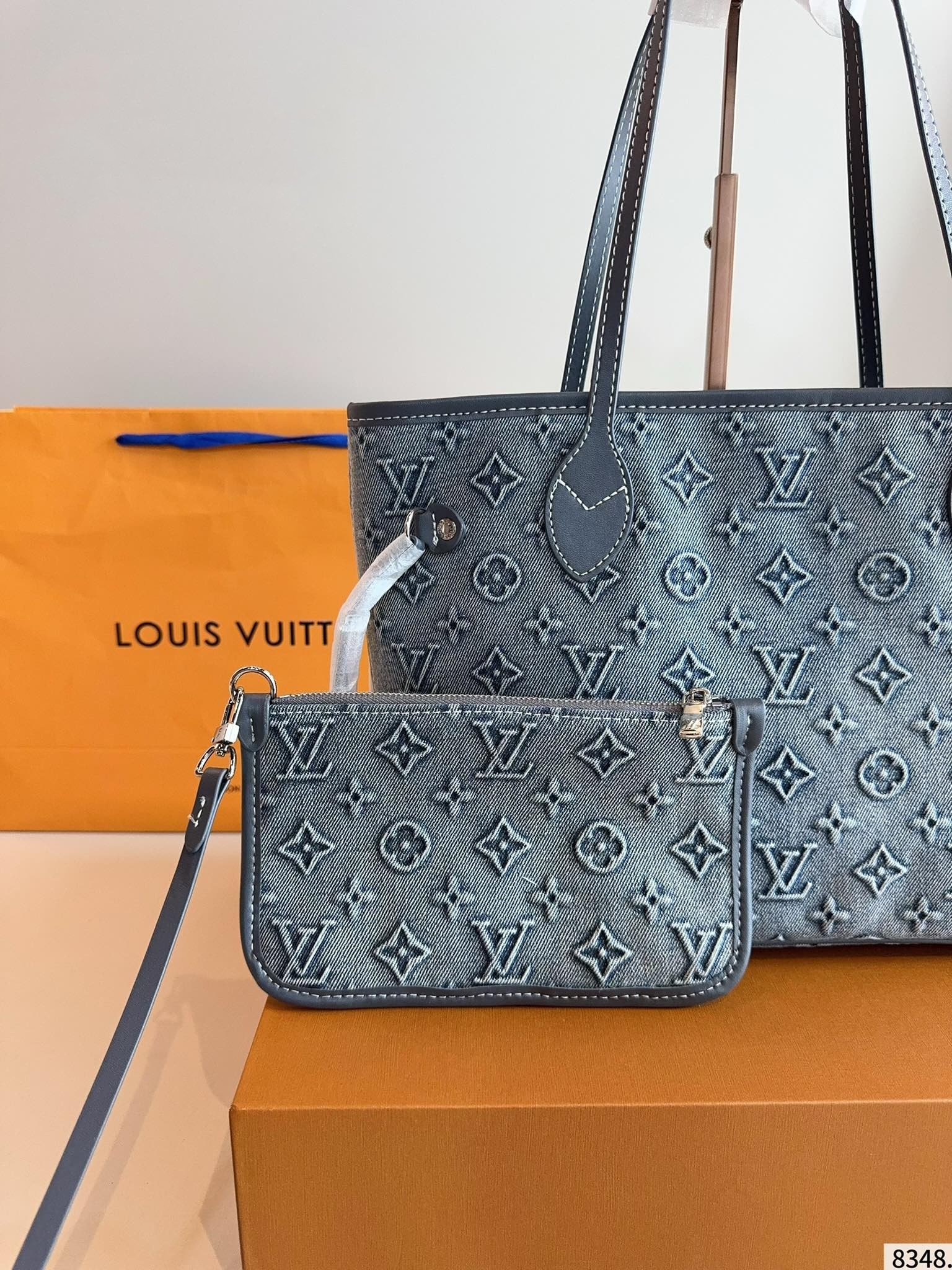 大人気定番商品★LOUIS VUITTON ルイヴィトン NEVERFULL デニムバッグ-BRAND OFF